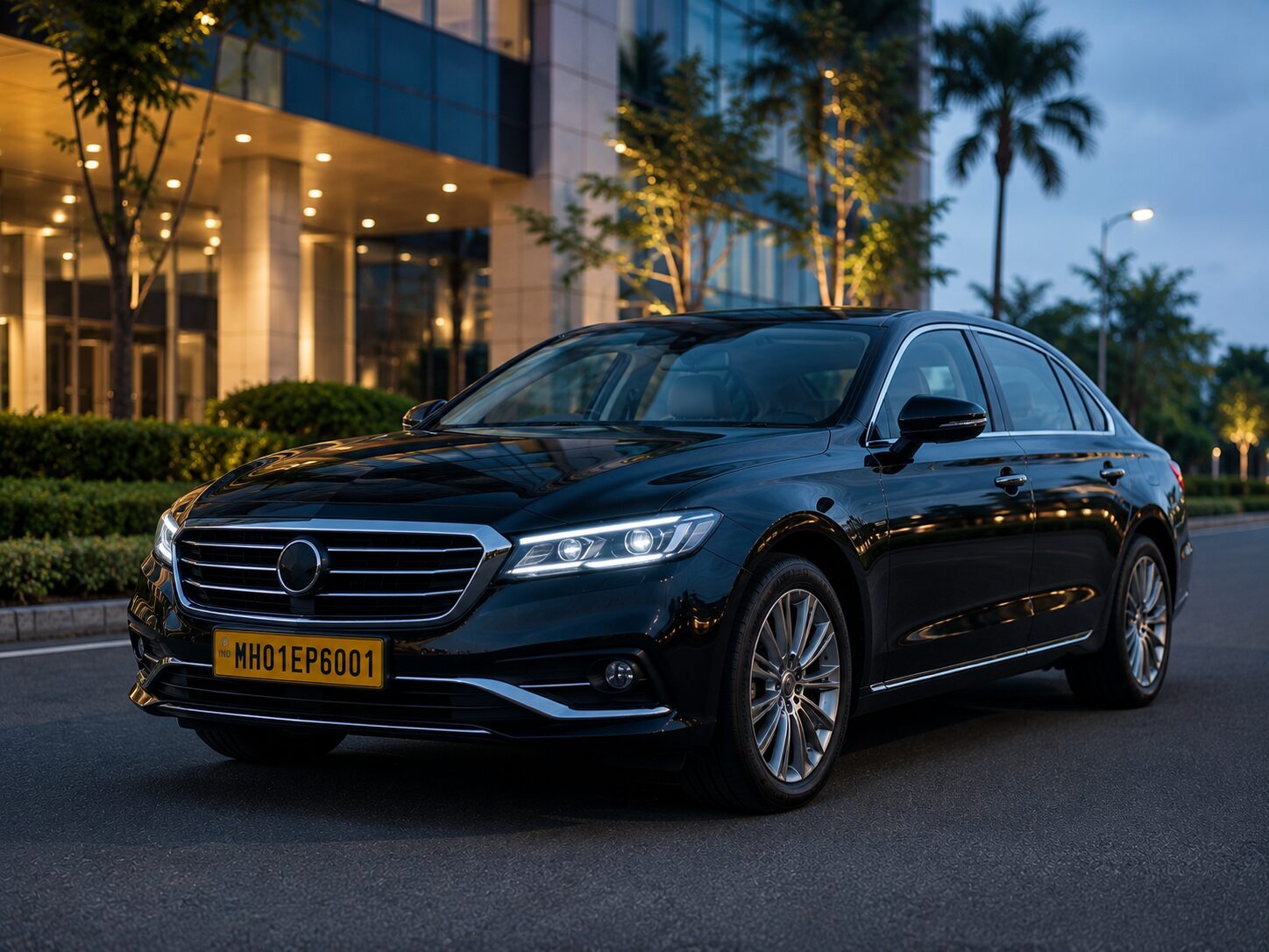 Luxury category vehicle